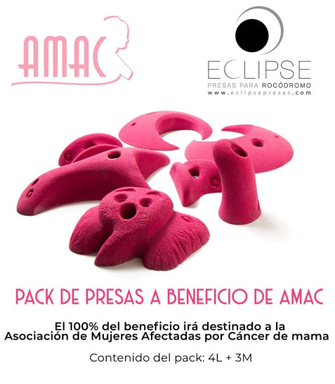 Preses d’escalada solidàries AMAC | Iniciació